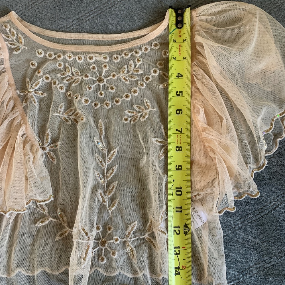 Urban outfitters festival embellished top